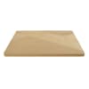 Plateau de table professionnel effet chêne motif géométrique 2/4 personnes L70